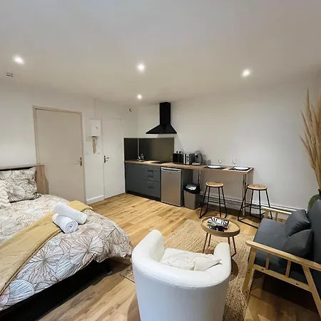 La Ruche Arrageoise - Parking Gratuit - Cozy - Grand Lit - Long *